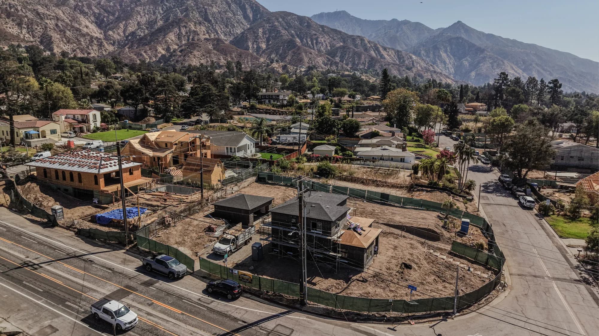 Drone Photography for Construction in Los Angeles